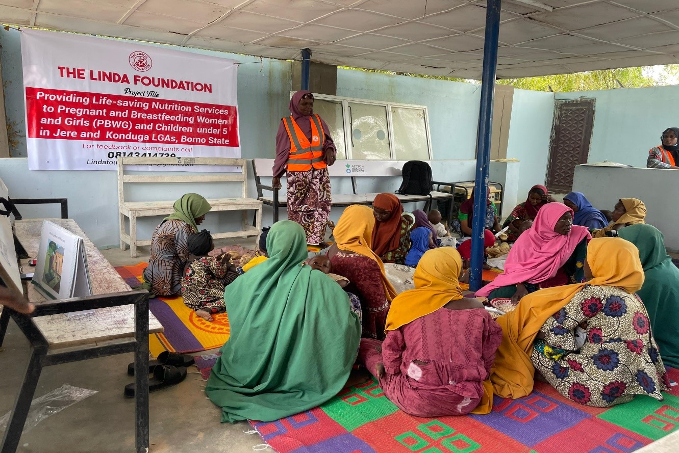 Ongoing Food Demonstration Session at Dalori Community